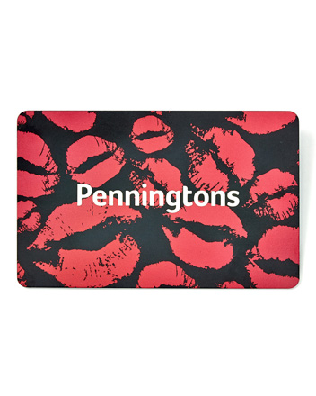 Penningtons Gift Card - Lips Penningtons Gift Card - Lips